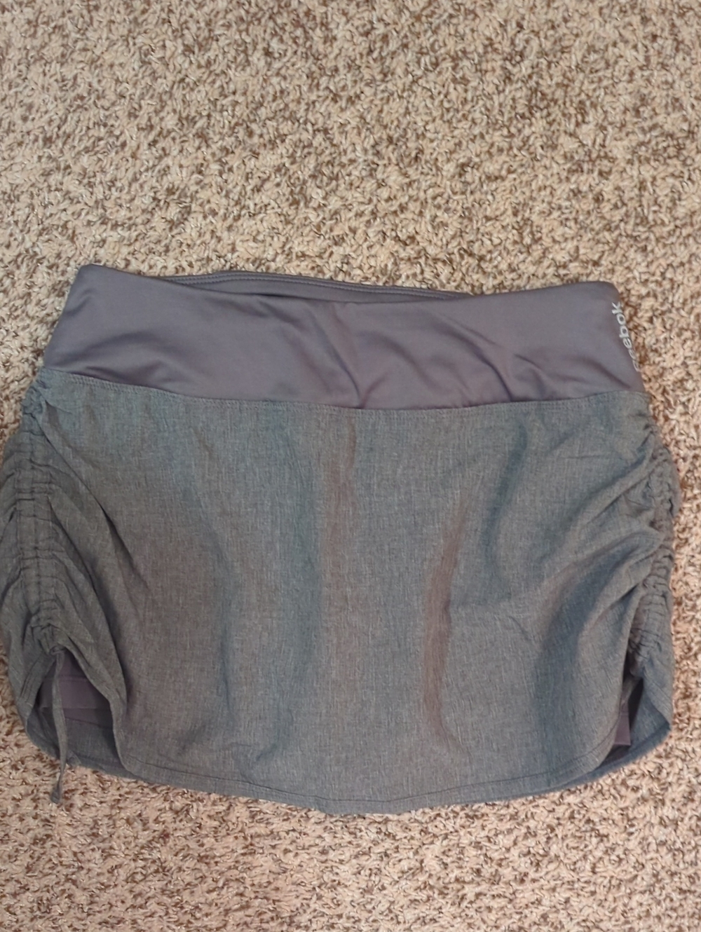 Reebok Women's Gray Tennis Skirt